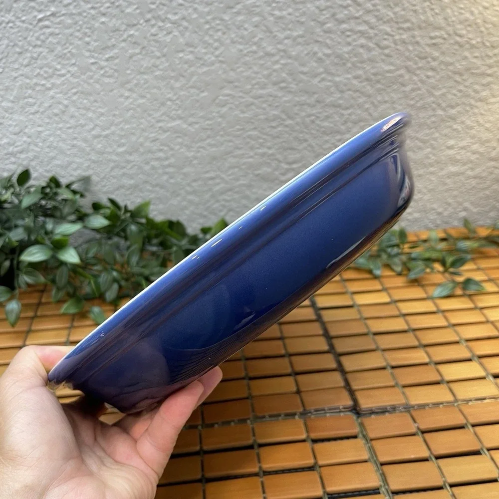 Le Creuset cobalt Blue Stoneware Pie Dish 26cm 11.5